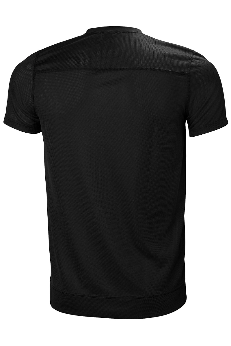 Camiseta interior negra manga corta Helly Hansen