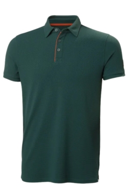 Polo técnico manga corta verde botella Helly Hansen 79248