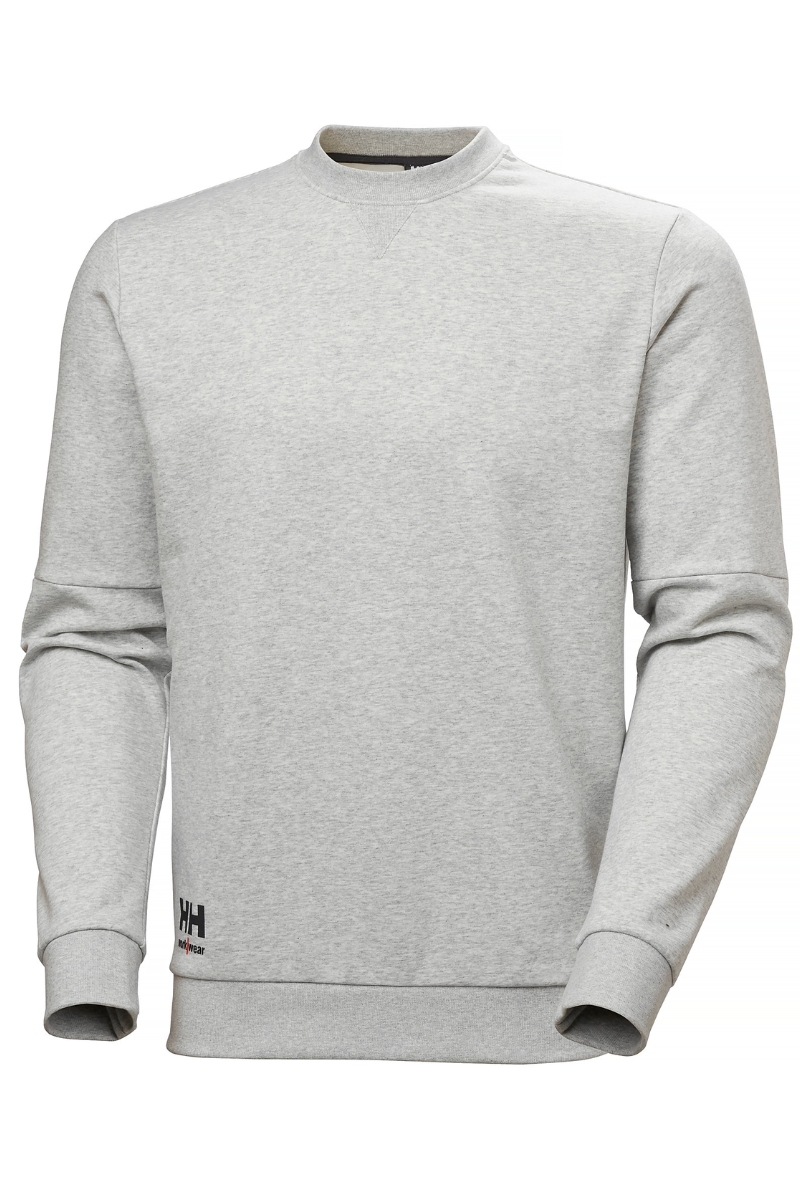 Sudadera cuello redondo gris claro Helly Hansen Evo 79343