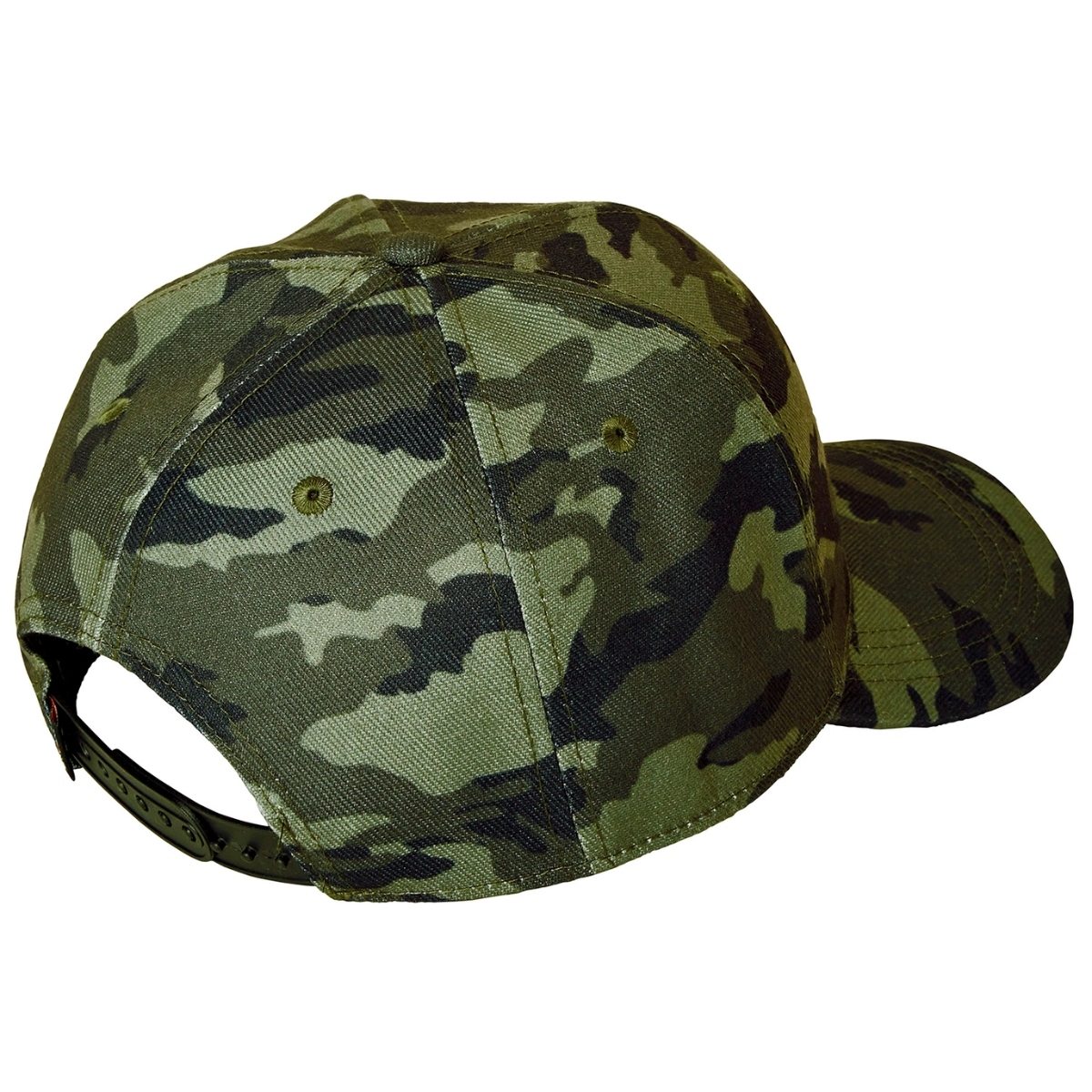 Gorra Helly Hansen estampat militar amb corretja de botó a pressió