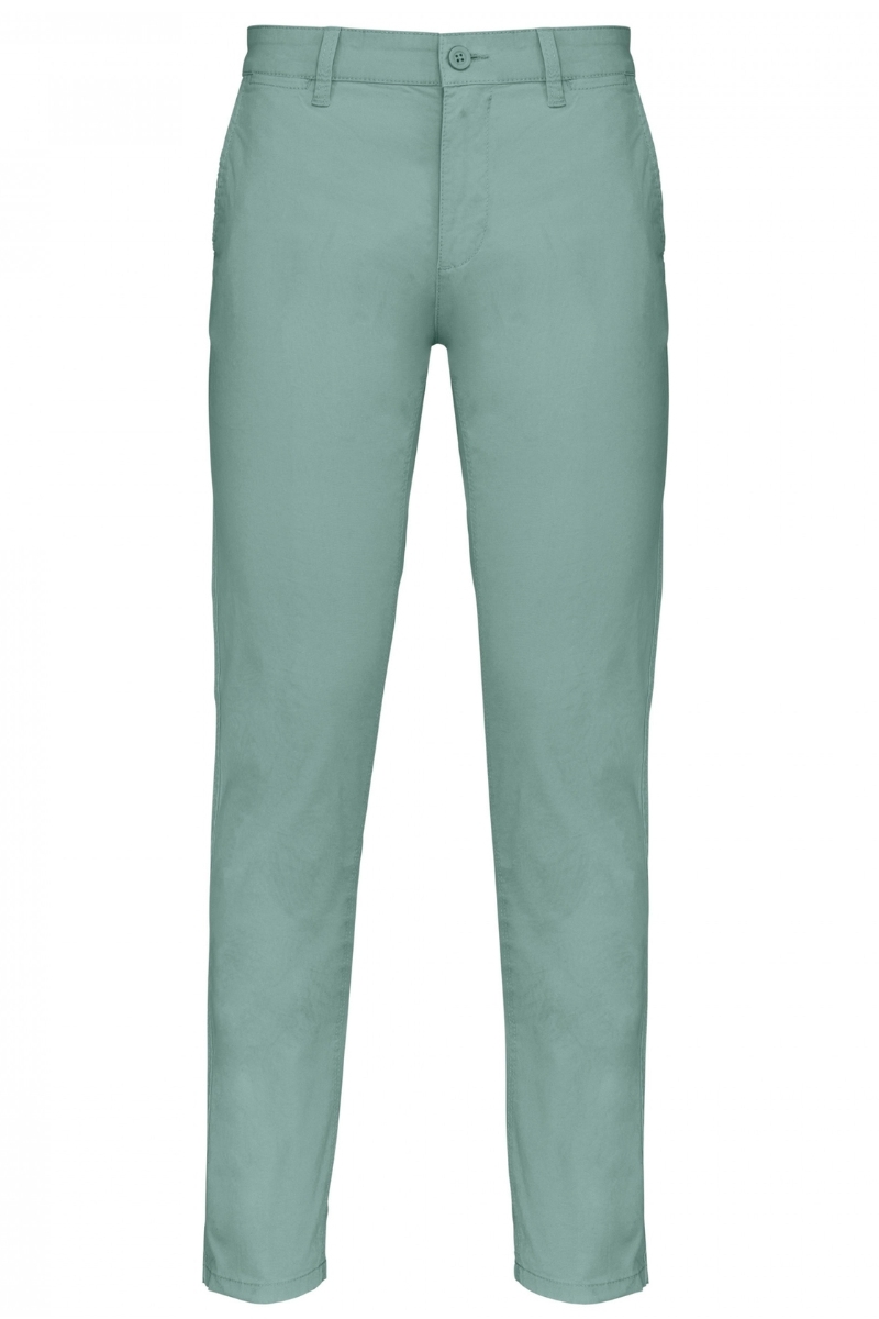 Pantalón hombre colores tipo chino lavado con enzimas