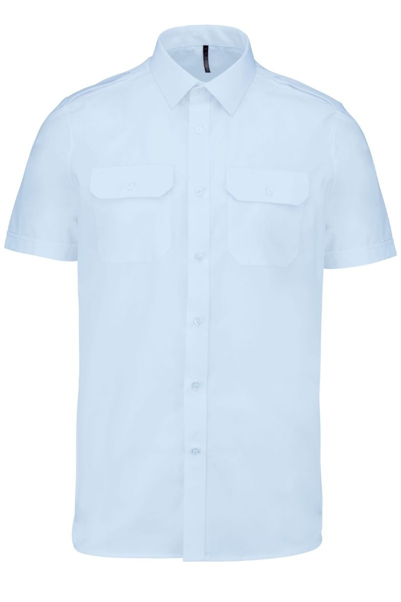 Camisa de treball maniga curta per a home