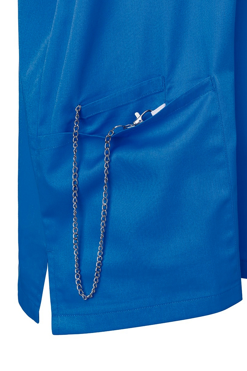 Coll de pic ecològic de màniga curta color blau royal