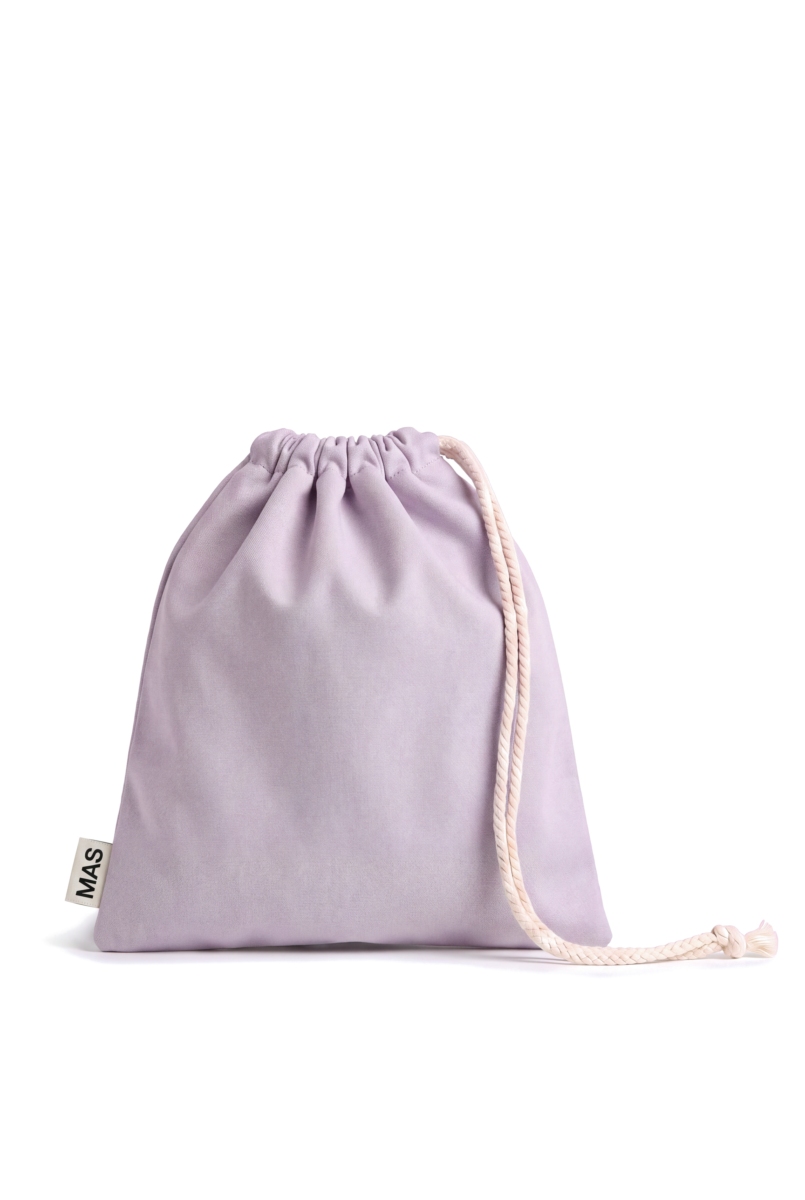 Delantal gris contrastado con peto 100% reciclado bolsa embalaje 0