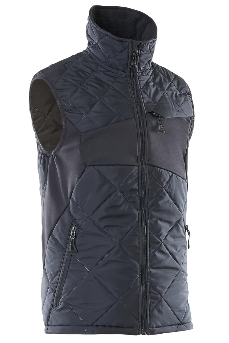 Chaleco térmico azul marino impermeable