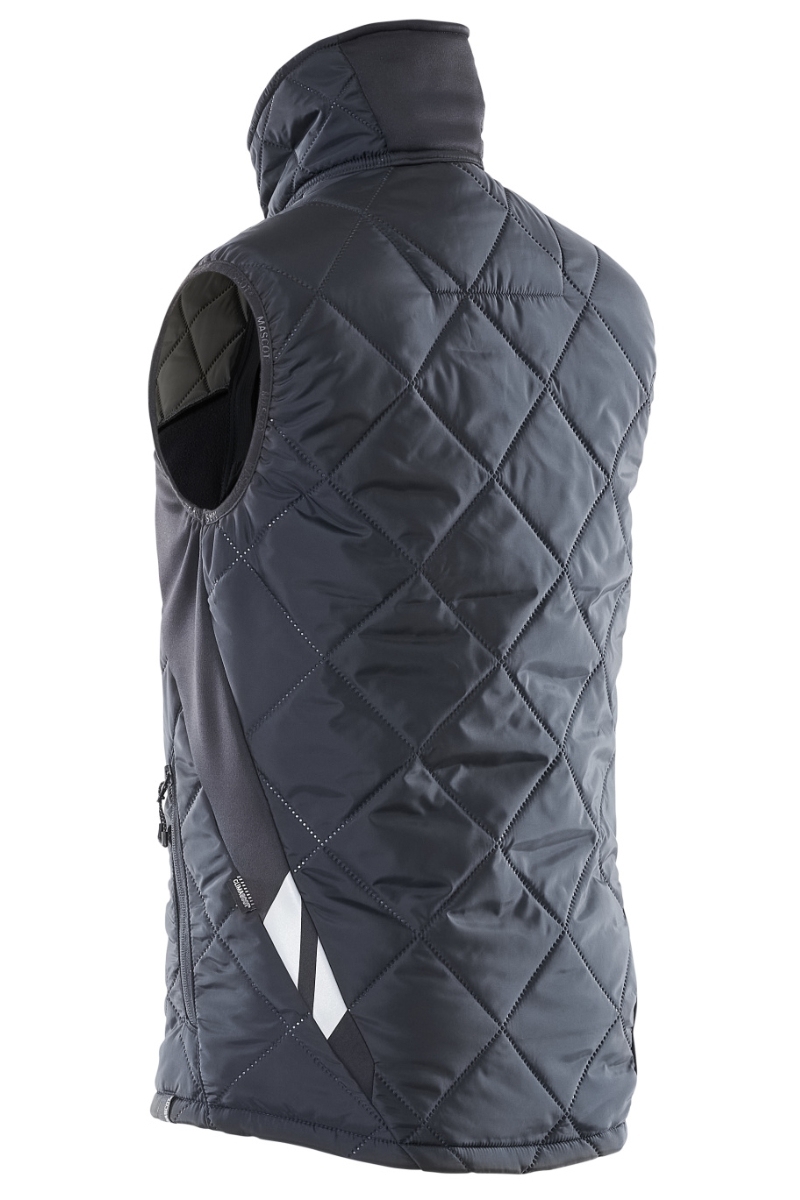 Chaleco térmico azul marino impermeable