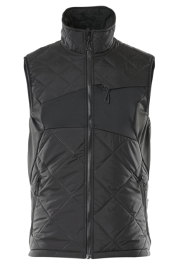 Chaleco térmico negro impermeable Mascot Accelerate 18065