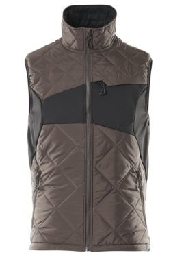 Chaleco térmico gris antracita impermeable Mascot Accelerate 18065