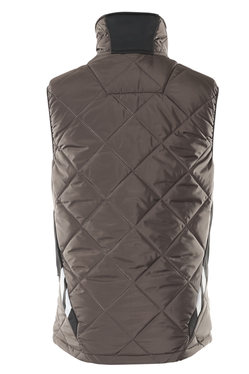 Chaleco Mascot acolchado gris antracita impermeable