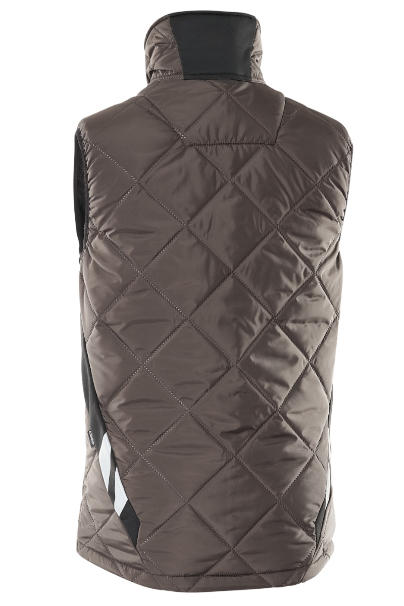 Chaleco Mascot acolchado gris antracita impermeable