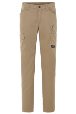 Pantalón multibolsillos beige elástico entrepierna reforzada Monza 1141TOP