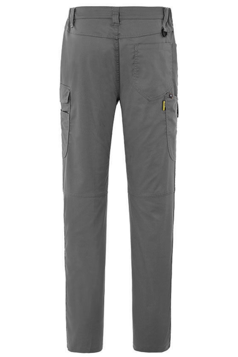 Pantalón multibolsillos gris reforzado Stretch Slim fit