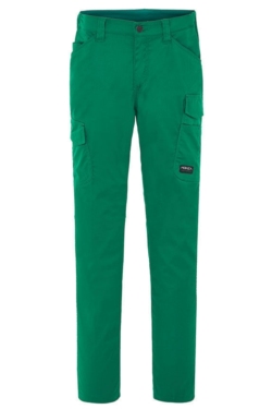 Pantalón multibolsillos verde elástico entrepierna reforzada Monza 1141TOP