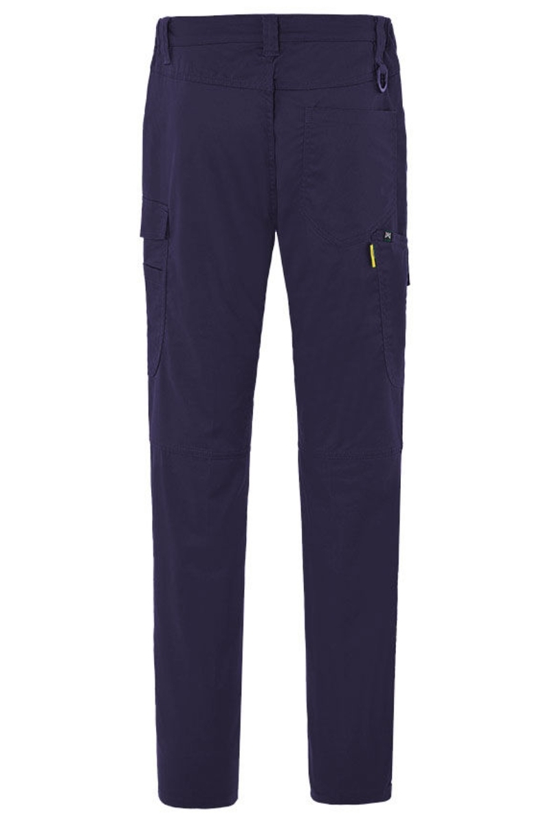 Pantalón cargo azul marino elástico entrepierna reforzada