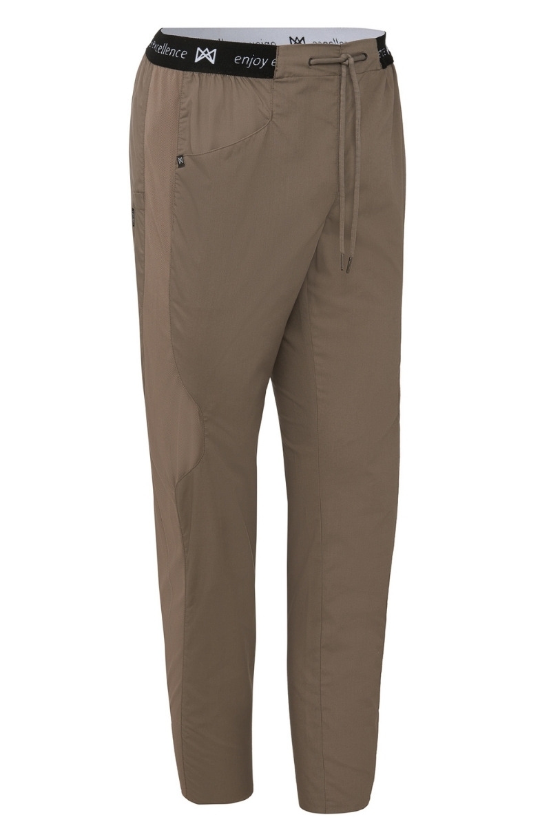 Pantalón polivalente Slim Fit color Visón