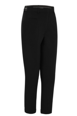 Pantalón de camarera negro de vestir slim fit Monza 4025