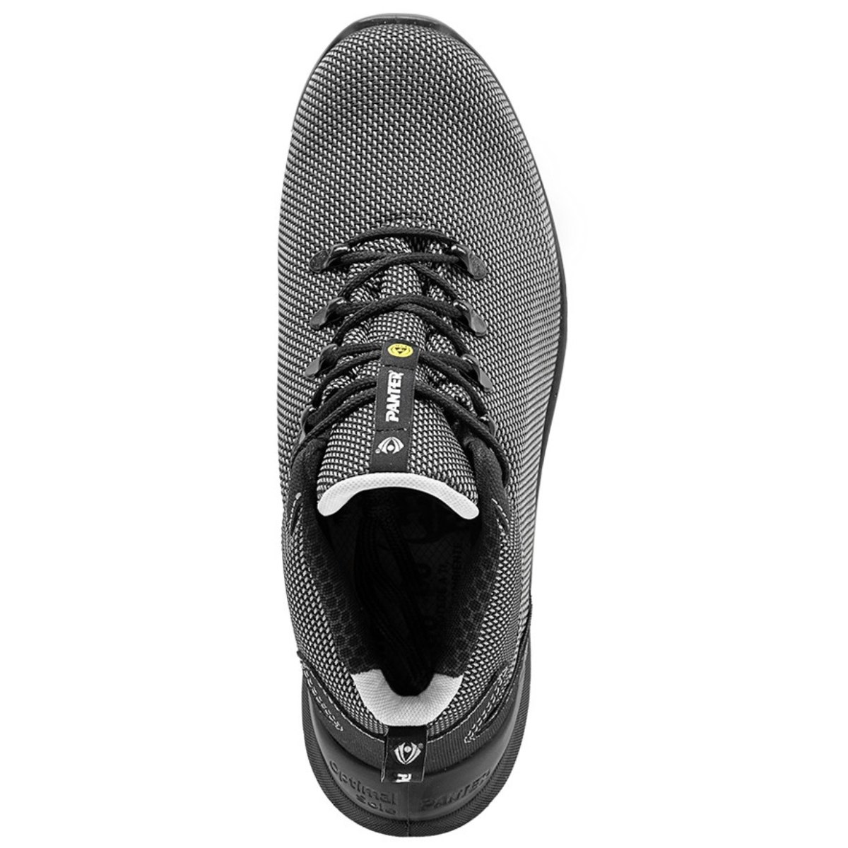 Bota deportiva negra ligera tejido ARMOTEX® muy resistente