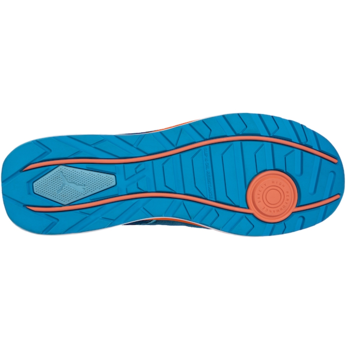 Calzado de seguridad Puma turquesa