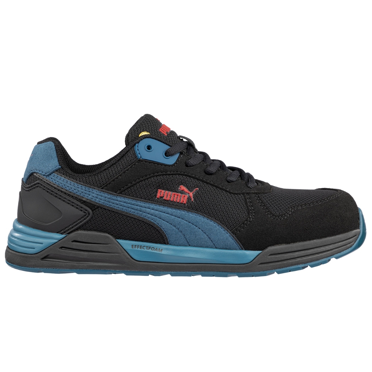 Puma Safety Frontside Blk/Blue Low