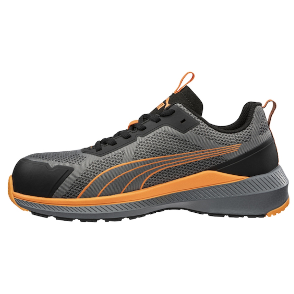 Zapato deportivo Puma gris naranja S1PS ESD SR