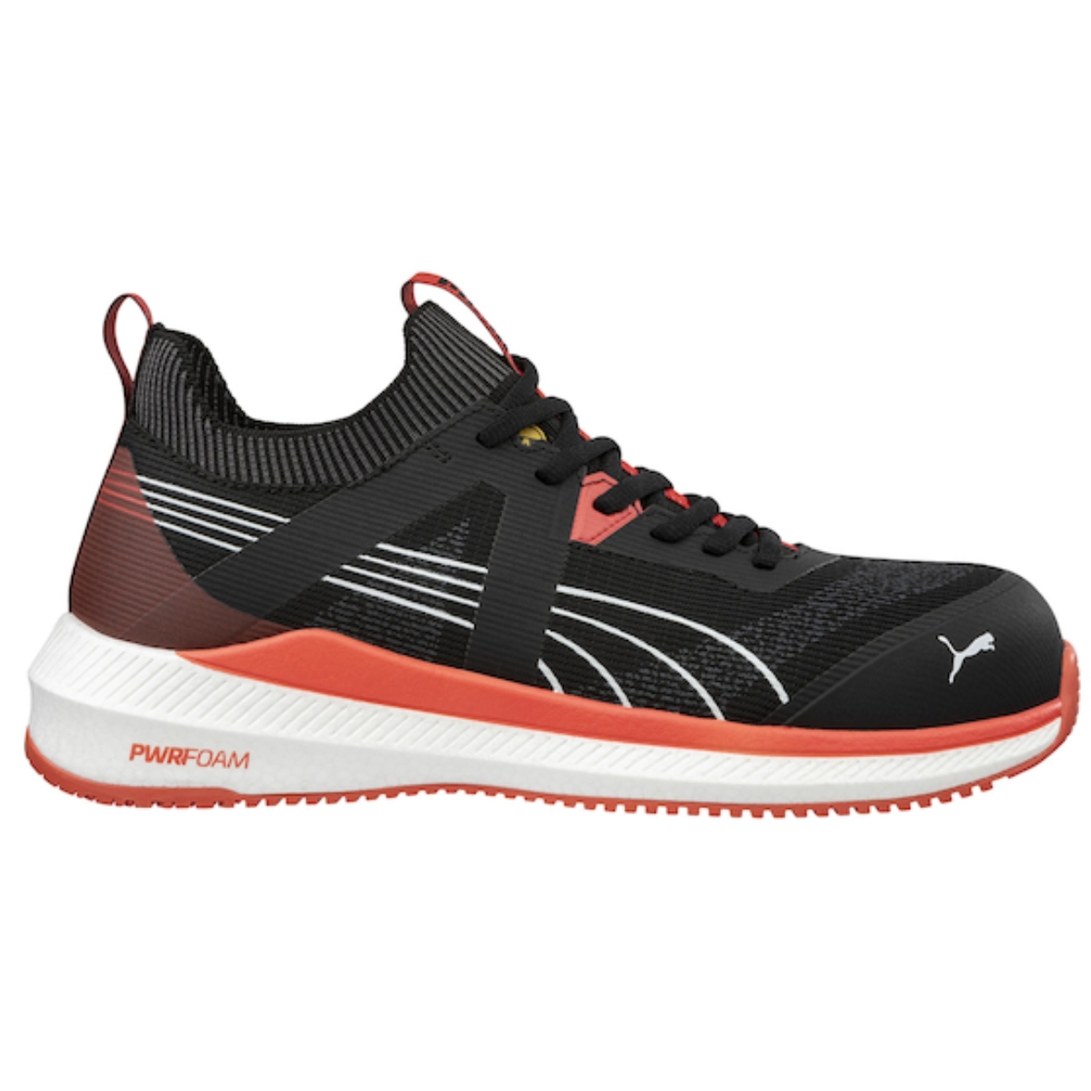 Calzado de seguridad Puma Turbo negro rojo S1PS PUM645020