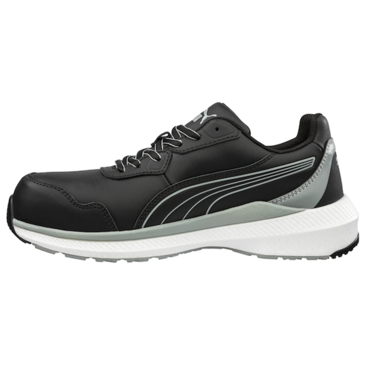 Calzado de seguridad Puma negro de piel S3 ESD