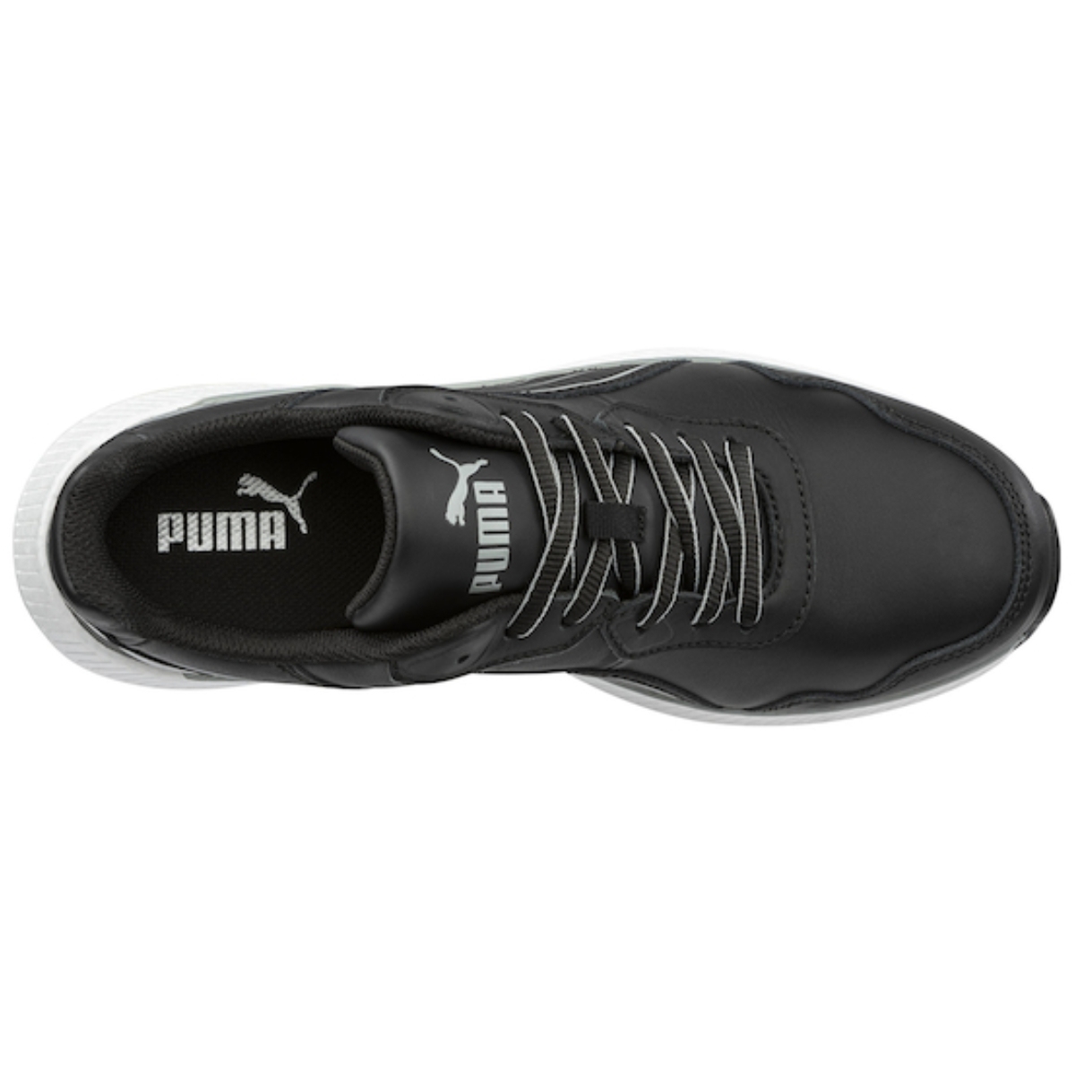 Calzado de seguridad Puma negro de piel S3 ESD