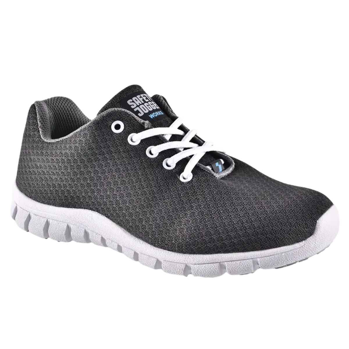Zapato de trabajo gris antracita ligero y transpirable