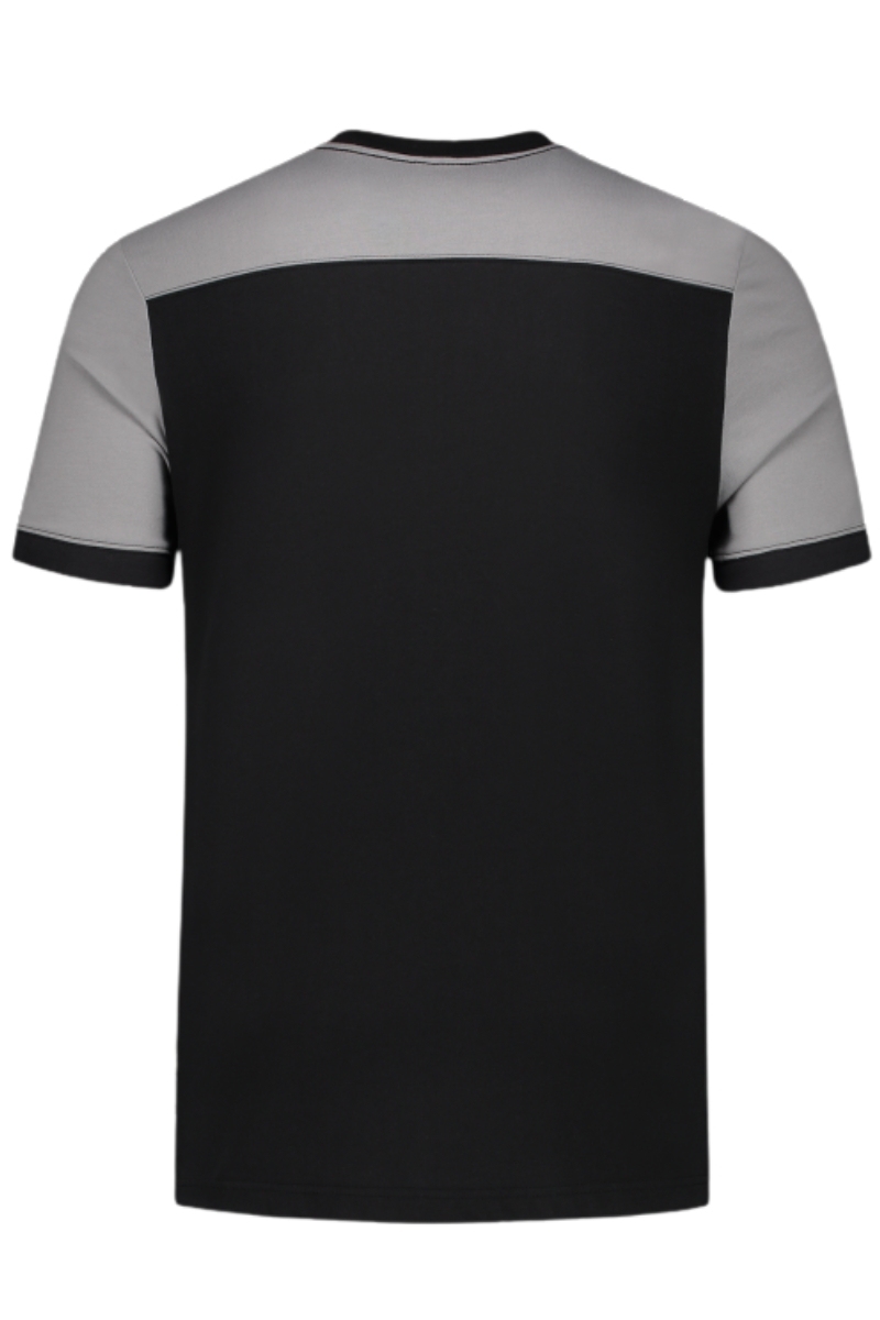Samarreta Tricorp 102006 màniga curta negra-gris