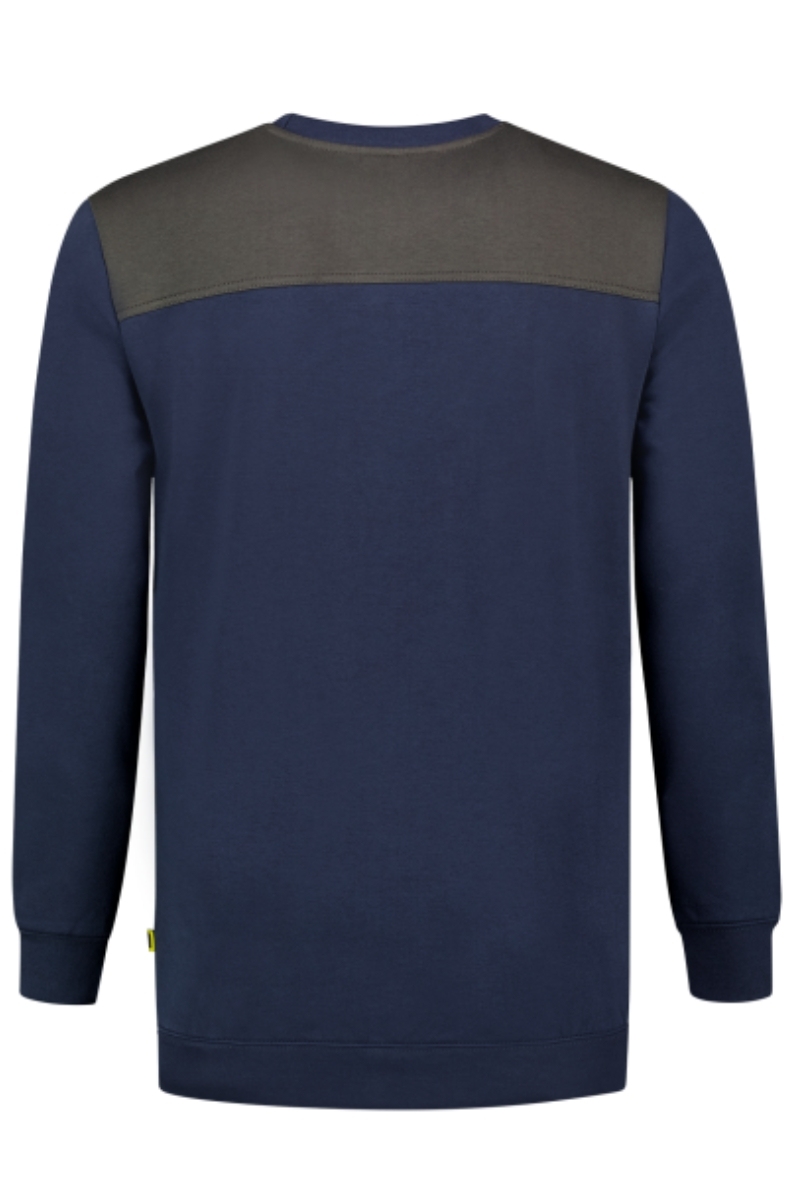 Sudadera Tricorp bicolor azul Ink-gris oscuro