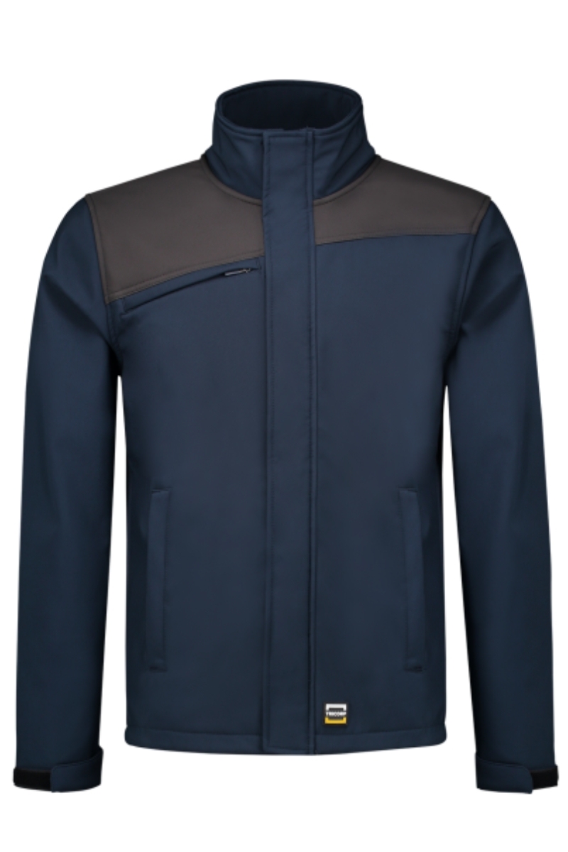 Jaqueta softshell de feina bicolor ink-gris fosc Tricorp 402021