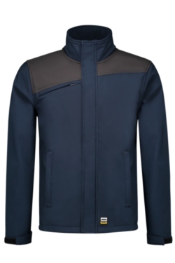 Jaqueta softshell de feina bicolor ink-gris fosc Tricorp 402021