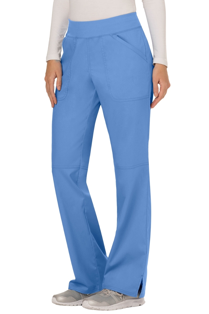 Pantalón sanitario de mujer Cherokee celeste fuerte