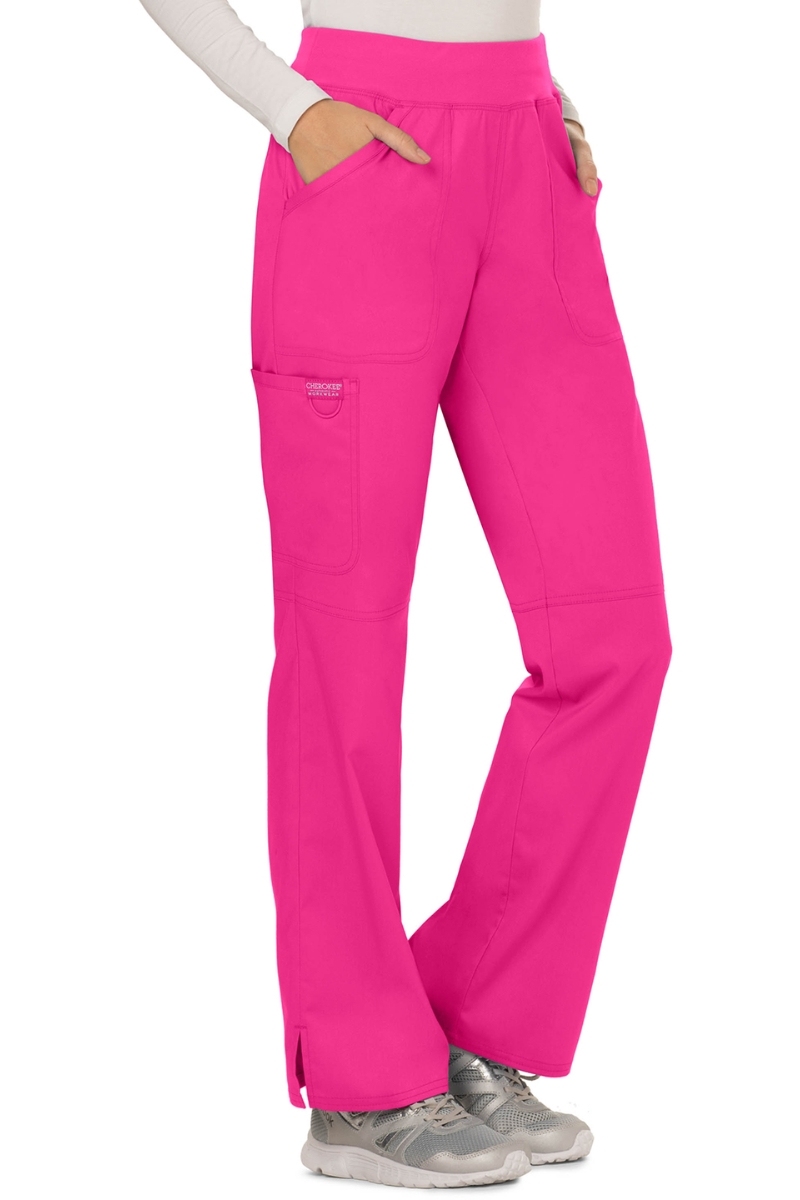 Pantalón de pijama mujer fucsia cintura elástica Cherokee