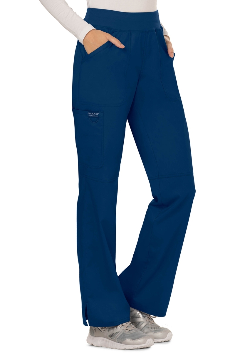Pantalón sanitario Cherokee de mujer azul marino