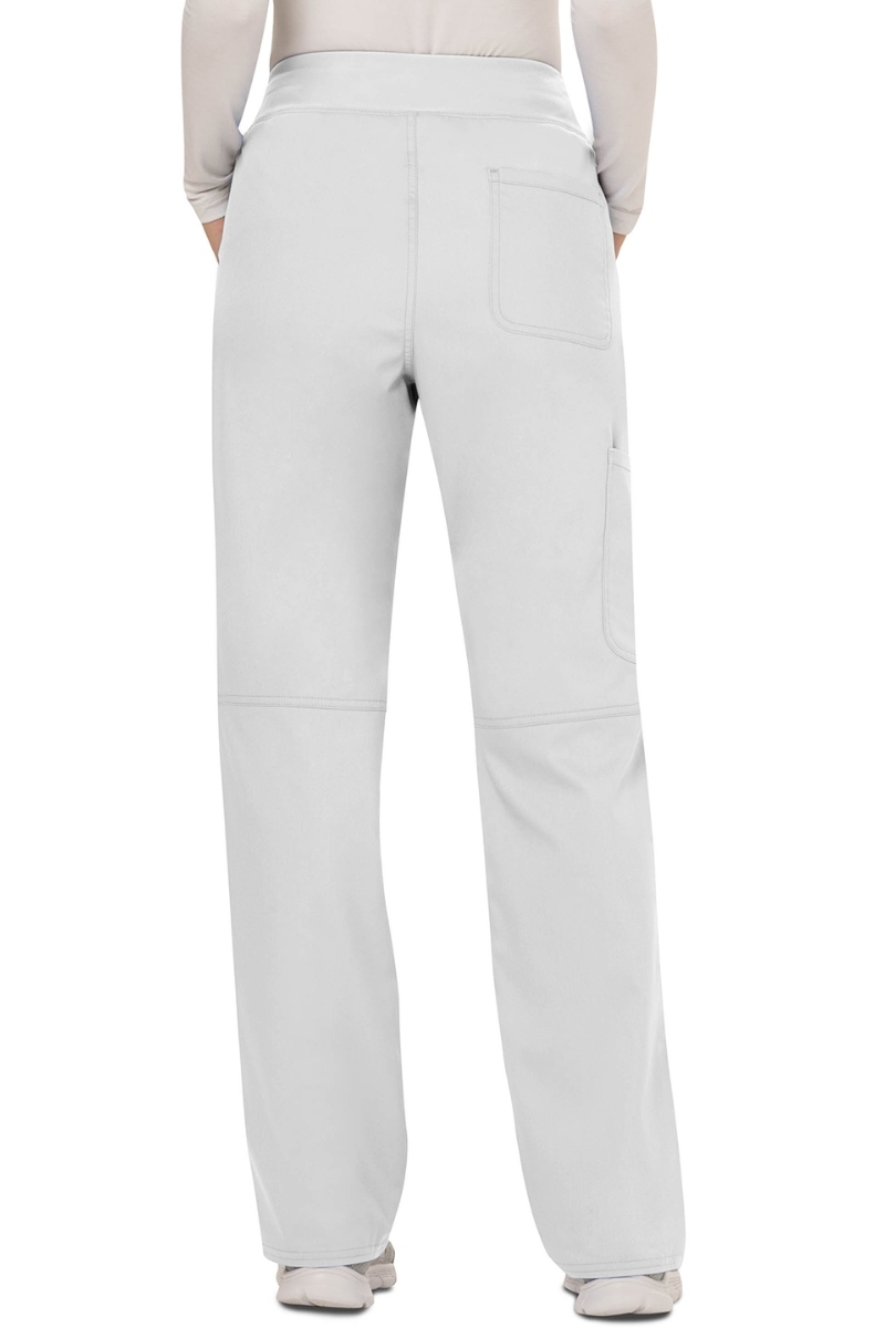 Pantaló Cherokee de dona blanc amb cintura elàstica