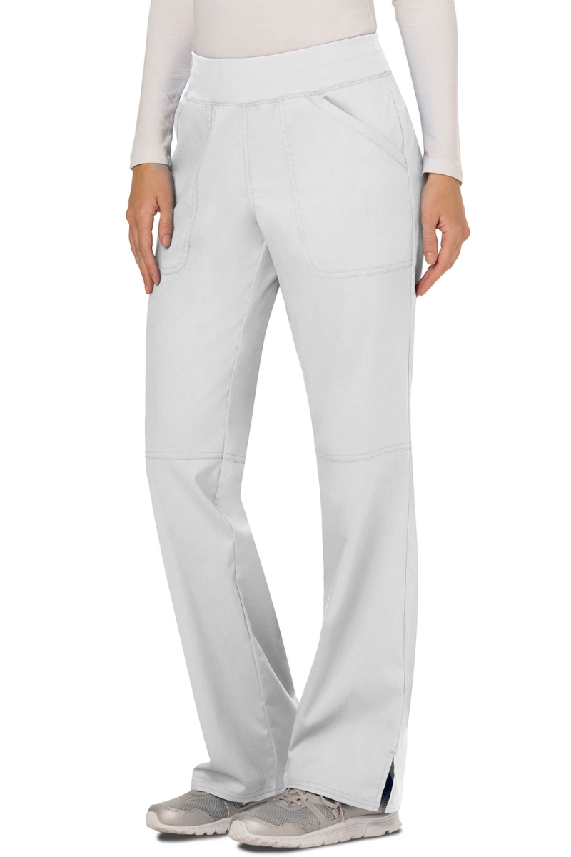 Pantaló Cherokee de dona blanc amb cintura elàstica