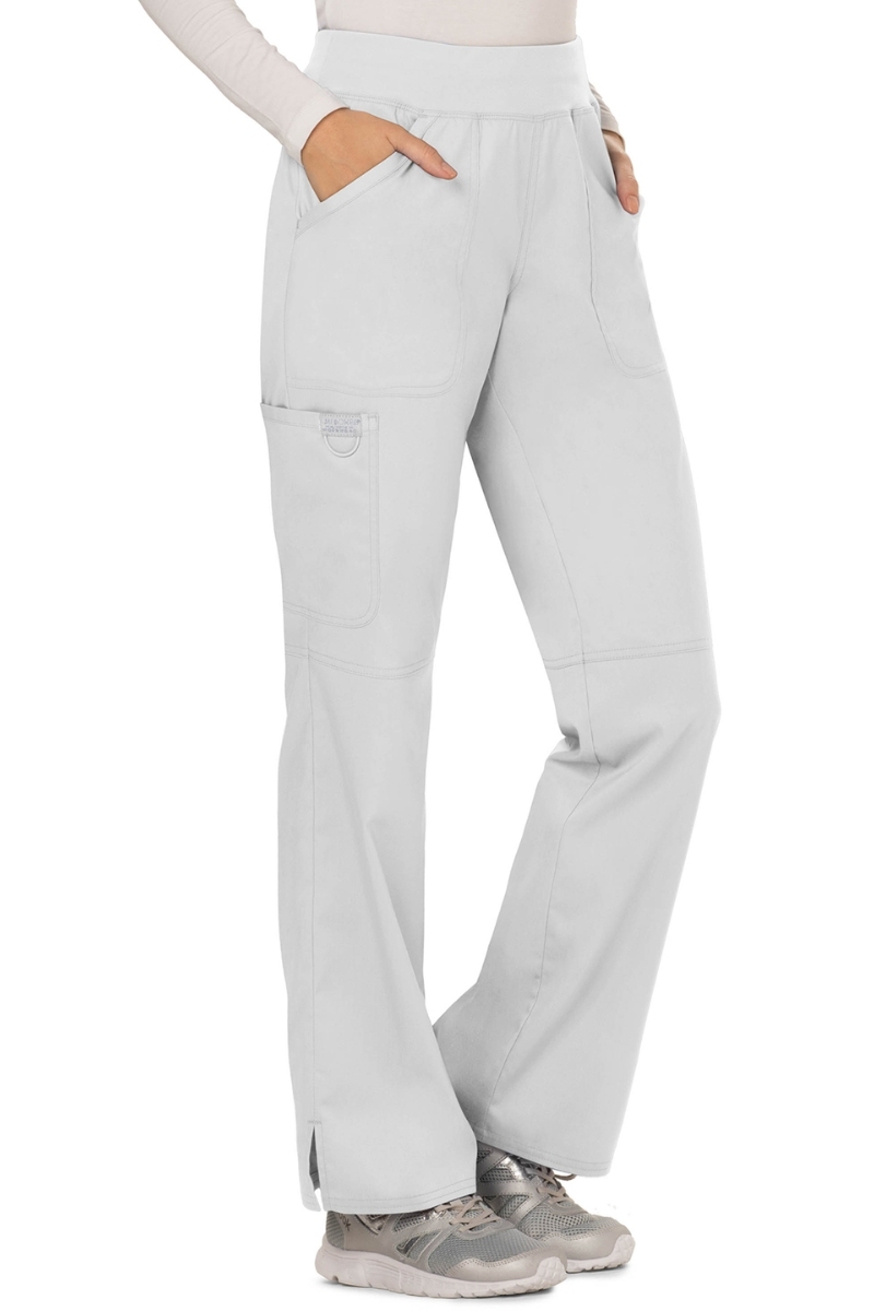 Pantaló Cherokee de dona blanc amb cintura elàstica