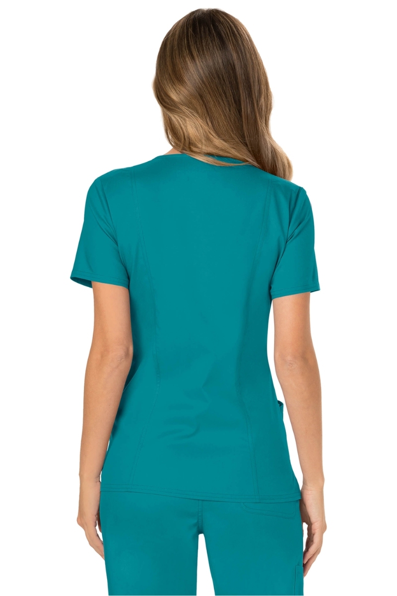 Chaqueta pijama de mujer verde esmeralda cruzada Cherokee