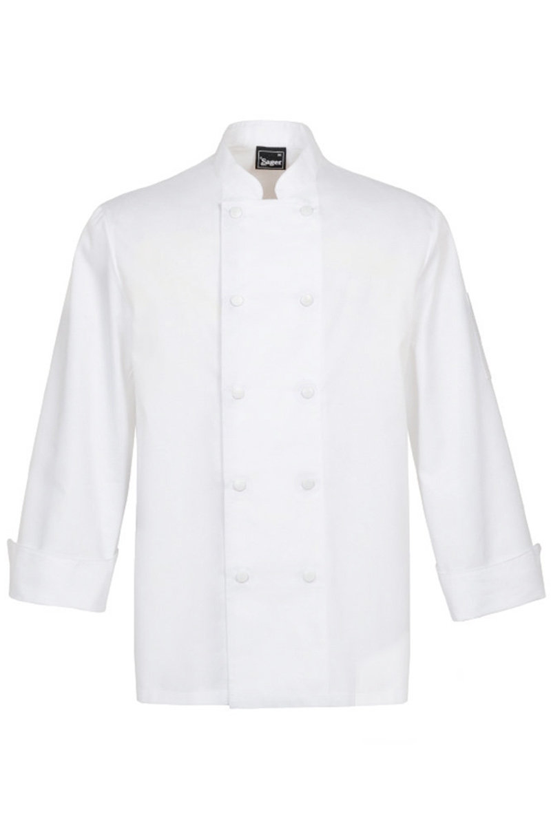 chaquetilla cocinero blanca