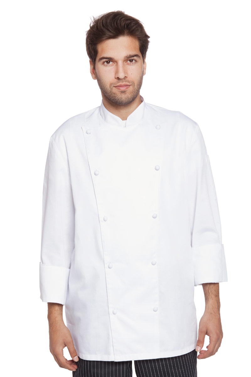 impacto Persistente Enfadarse Chaqueta Cocinero Artel Elastica Coolmax | Uniformes Cocina