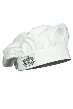 Gorra de cuiner blanca per a nens