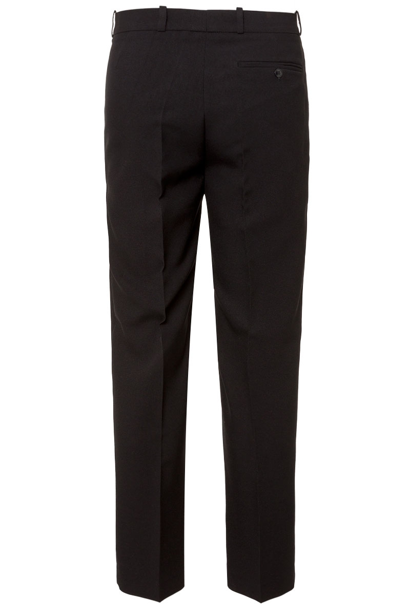 Pantalon de hombre artel negro tejido fino 1