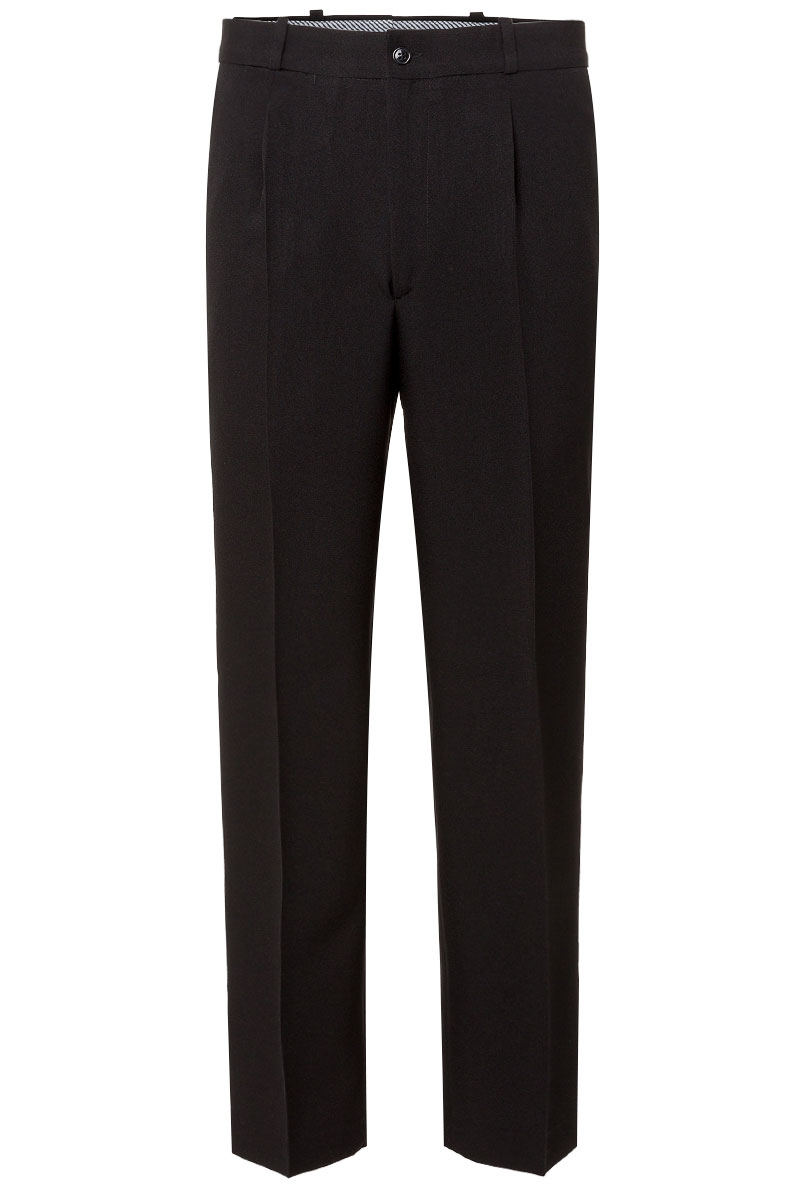 Pantalón de hombre Artel negro tejido fino